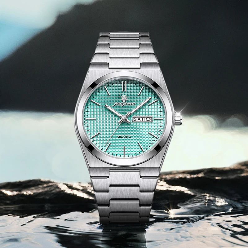 PAAZOMU Luxury Men Clock