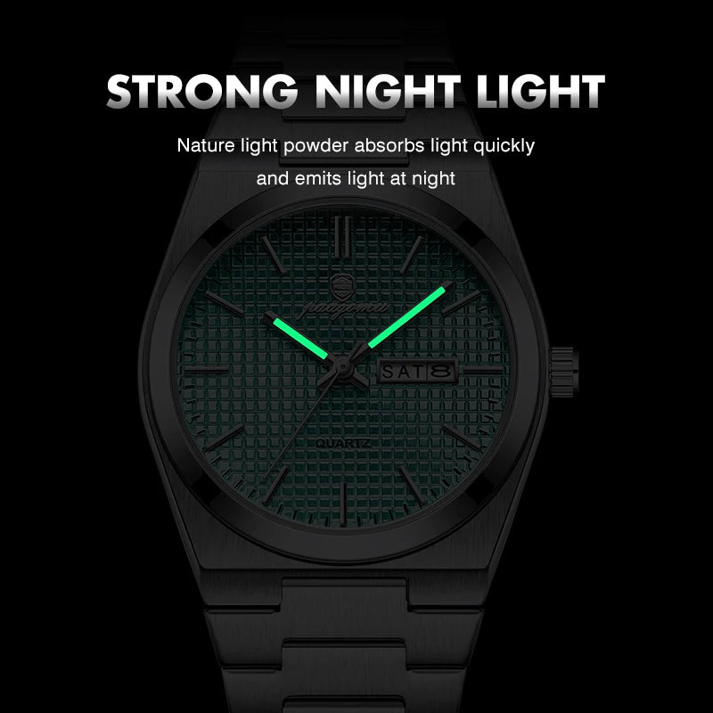 PAAZOMU Luxury Men Clock